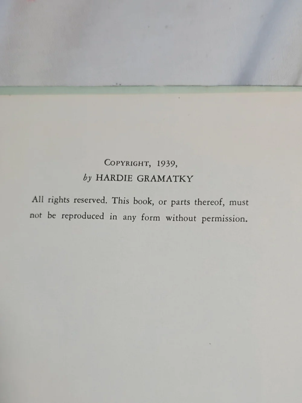 Vintage LITTLE TOOT- Pre-Owned Hardcover Book By Hardie Gramatky 1939